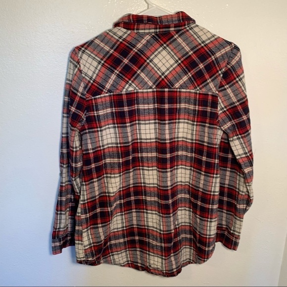 Be Cool Button Down Flannel Shirt Plaid - Picture 9 of 9